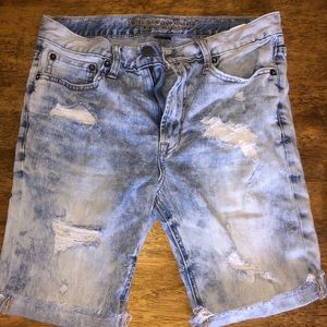 American eagle jean shorts